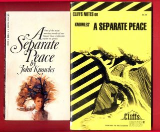 A Separate Peace by John Knowles Cliff Notes Study Guide   