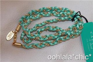 Calypso St Barth Target Wrap Chain Bracelet Turquoise  