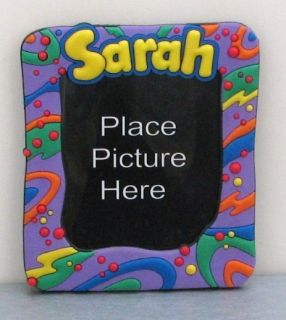 NEW John Hinde my name SARAH personalized versatile PHOTO FRAME childs picture  