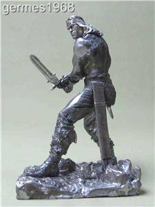 374 Tin 75mm Toy Soldiers Warrior Conan the Barbarian  