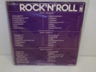 The BEATLES JOHN LENNON Rock N Roll 3 LP BOX SET Parlophone 4M128 5084 85 86  