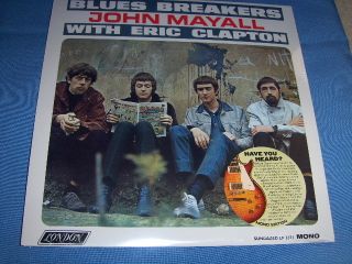 JOHN MAYALL BLUES BREAKERS ERIC CLAPTON VINYL MONO LP SEALED BRAND NEW  