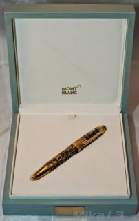 Montblanc John Harrison Skeleton Fountain Pen 18K Solid Gold 41 333 BNIB  