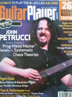John Petrucci 7 09 Guitar Player John Abercrombie  