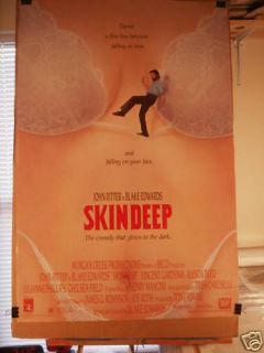 Skin Deep OS Movie Poster John Ritter Alyson Reed  
