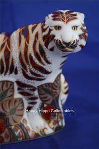 Royal Crown Derby Bengal Tiger Paperweight LVII Boxed  