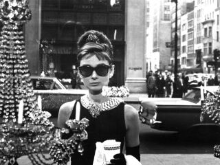 Audrey Hepburn Breakfast at Tiffany's Jewel Sun Glasses Sexy Poster Print RARE  
