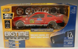 BIG TIME MUSCLE 1 24 2007 Shelby GT 500 Model Kit  