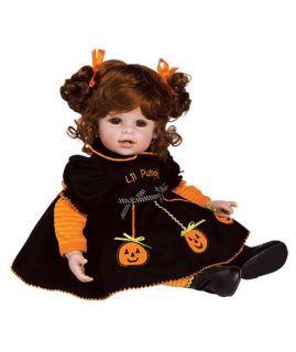 Adora Jolly Jack O Lantern Vinyl Baby Toddler Doll Red Hair Brown Eyes 20" New  