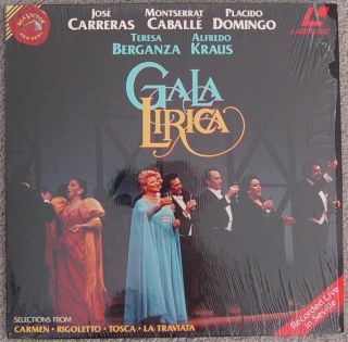 Gala Lirica Live in Seville Placido Domingo Jose Carreras Montserrat Caballé  