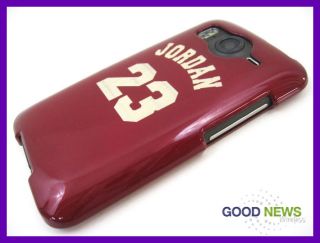 For at T HTC Inspire 4G Jordan 23 Red Hard Case Phone Cover  