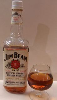IY1JIM Beam Bottle Decanter Whiskey Greek 1960 Collectible Bar Tavern Vintage  