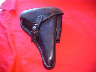 WWII German P 08 Luger Leather Holster 1941 Jos  