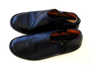 Josef Seibel 39 8 8 5 Black Leather Loafers Comfortable Shoes  