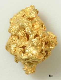 Large Natural Gold Nugget 22kt 16 5 grams 0 4865 Troy Oz Pure Gold J6  