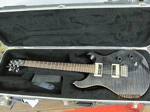 Paul Reed Smith SE Custom w Flame Top and Hard SKB Case  