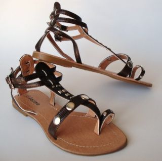 Stylish Josmo Girls Sandals Shoes Brown SZ 11 TXJRM3BR  