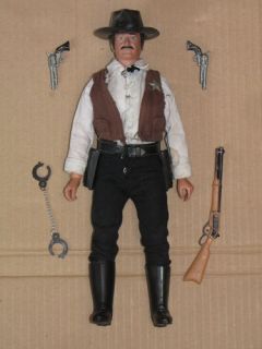 70's Marx Gabriel Lone Ranger UK Exclusive Tex Dawson Sheriff Doll Action Figure  