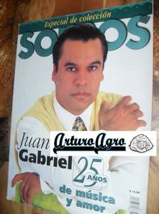 JUAN GABRIEL SOMOS MEXICAN MAGAZINE 1996  