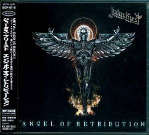 Judas Priest Angel of Retribution Japan CD w OBI Bonus DVD  