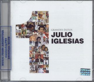 JULIO IGLESIAS, GRANDES EXITOS. FACTORY SEALED CD. IN SPANISH.