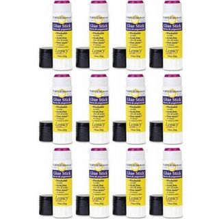 Jumbo Glue Sticks 74oz Purple Dries Clear Non Toxic 12 Each