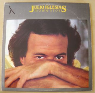 JULIO IGLESIAS MOMENTOS VINYL LP ISRAEL PRESS RECORD CBS 25002 1982