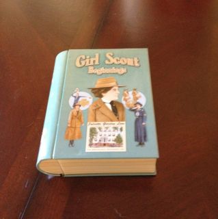 Girl Scout Beginning Collectible Book Tin Juliette Gordon Low