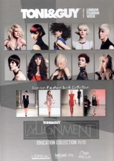 Just Released Toni and Guy Alignment Collection 2012 Spring Summer DVD