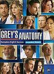 Greys Anatomy The Complete Eighth Season 8 DVD 2012 6 Disc Set New