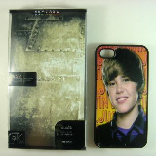 Justin Bieber Hard Cover Case for Mobile Phone iPhone 4 4G 4S in Box