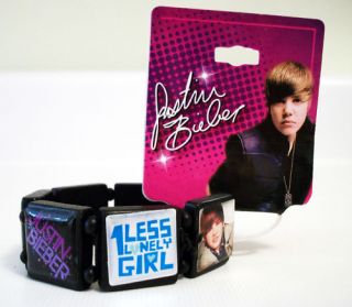 Justin Bieber Tile Bracelet 2