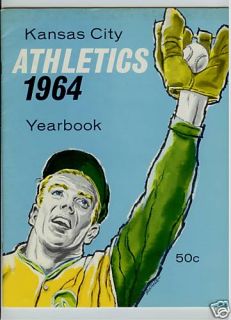 1964 Kansas City Athletics MLB Yearbook