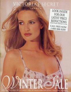 Secret 1995 Winter Sale Catalog Version 2 Karen Mulder Cover