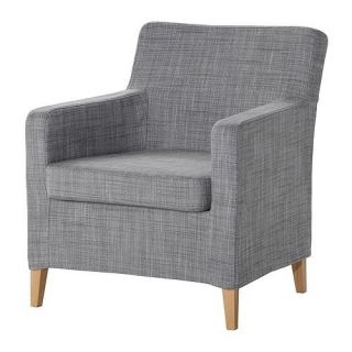 New IKEA Karlstad Chair Armchair Cover Slipcover Isunda Gray