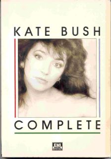 Kate Bush Song Book Complete Songbook Sheet Music 65 Songs 180 Pages