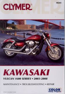 Kawasaki Vulcan 1600 VN1600 Service Manual 2003 2008