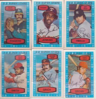 205 Kelloggs 1970 1971 82 Lot Kaline Seaver Jackson Yaz Brett Palmer