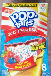 Olympics 2012 Limited Edition Team USA Kelloggs Red White Blue Berry