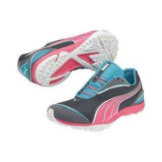 New Puma Lakyos 2 TR 185431 Womens Running Shoes Size 9 Grey Teal