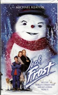 Jack Frost Michael Keaton Christmas VHS 085391722731