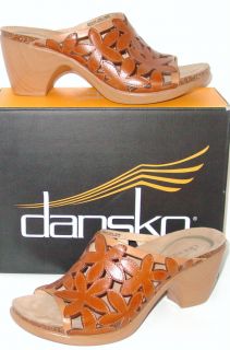Dansko Clarissa Amber Biscotti Sandals Size 38 40 Available New in