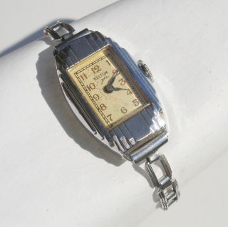 Vintage RARE Kelton Antique Art Deco Ladies Mechanical Wristwatch