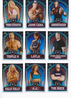 Classic 90 Card Set John Cena Kelly Kelly Undetaker The Rock