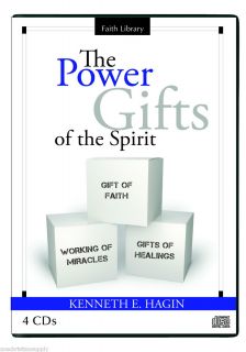 THE POWER GIFTS OF THE SPIRIT by Kenneth E Hagin NEW 4 CD TEACHING SRP
