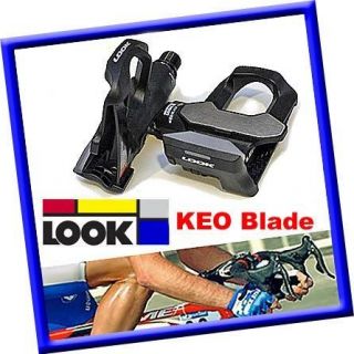 NEW 2012 LOOK KEO BLADE Carbon Cromo Pedals & 2 Cleat sets 16Nm