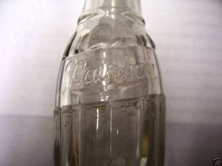 Kendallville Indiana Rainbow Beverage Glass Bottle 7 5