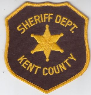 Kent County Michigan Sheriff Department Shoulder Patch