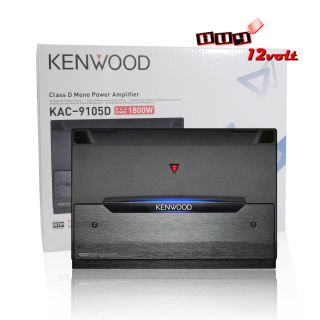 Kenwood KAC 9105D 1800W Max Class D Monoblock Amp