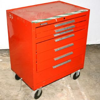 Kennedy 297 537386 Tool Cabinet Chest Box Rollaway 7 Drawer